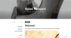 Desktop Screenshot of nylonwhispers.com