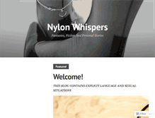 Tablet Screenshot of nylonwhispers.com